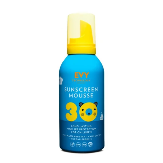 
                Солнцезащитный мусс для детей и младенцев EVY Technology Sunscreen Mousse Kids SPF 30, 150 мл