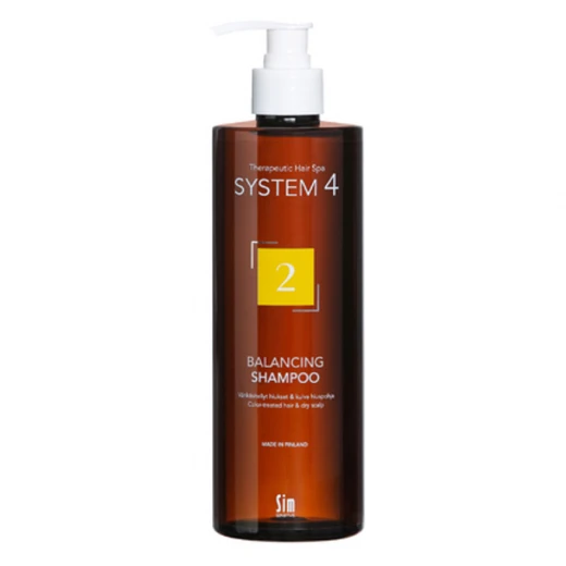 Sim Sensitive S4 2 Balancing Shampoo "Шампунь №2 для сухих, окрашенных и поврежденных волос, 500 ml