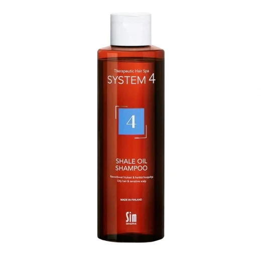 Sim Sensitive S4 4 Shale Oil Shampoo "Шампунь №4 для жирной и чувствительной кожи головы, 250 ml