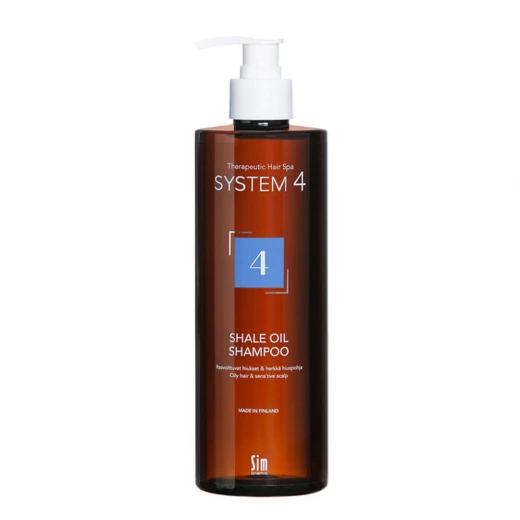 Sim Sensitive S4 4 Shale Oil Shampoo "Шампунь №4 для жирной и чувствительной кожи головы, 500 ml