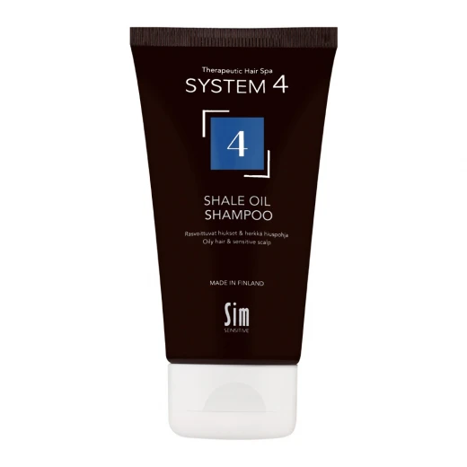 Sim Sensitive S4 4 Shale Oil Shampoo "Шампунь №4 для жирной и чувствительной кожи головы, 75 ml