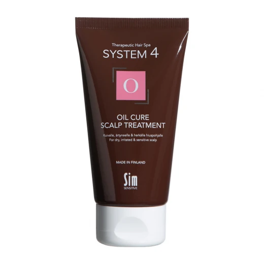 Sim Sensitive S4 Oil Cure Пилинговая маска «О» для очищения кожи головы, 75 ml