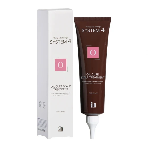 Sim Sensitive S4 Oil Cure Пилинговая маска «О» для очищения кожи головы, 150 ml