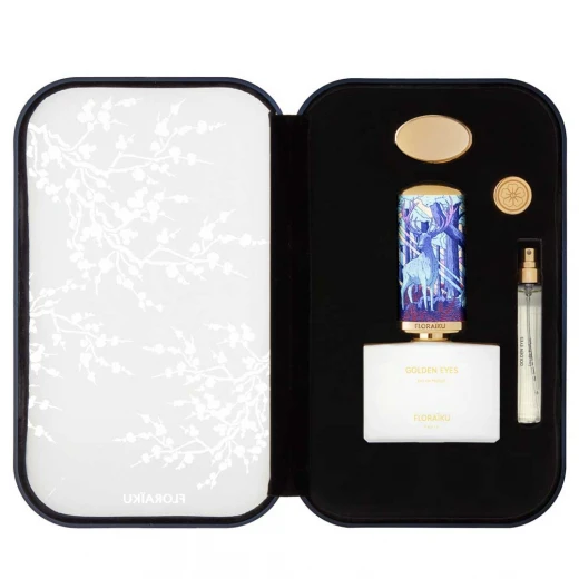 Парфюмированная вода Floraïku Golden Eyes для мужчин и женщин - edp 50 ml + edp 10 ml