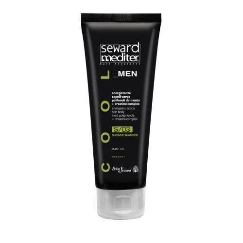 Helen Seward Шампунь для волосся і тіла Mediter Men Cool Shower - Shampoo S/03, 250 ml